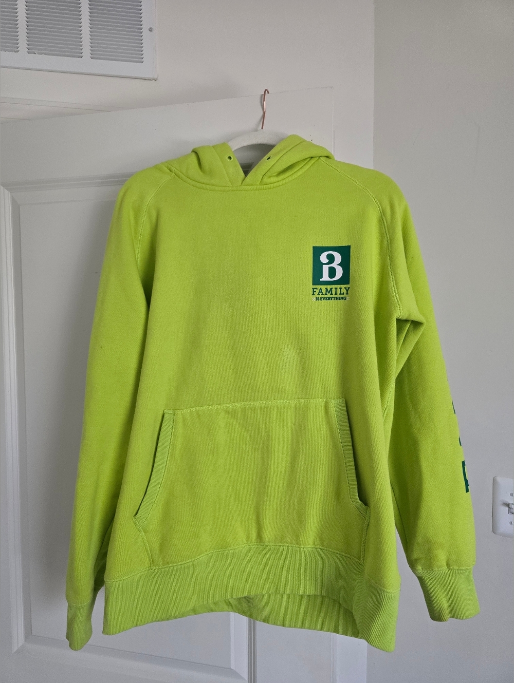 Barong Family Neon Green Hoodie Yellow Claw Amsterdam Festival Merch Unisex L - Picture 7 of 12